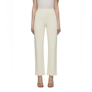 St. John Santana Straight Wide Leg Knit Pants Size 6